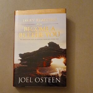 Joel Osteen Daily Readings Book - Gold and Brown